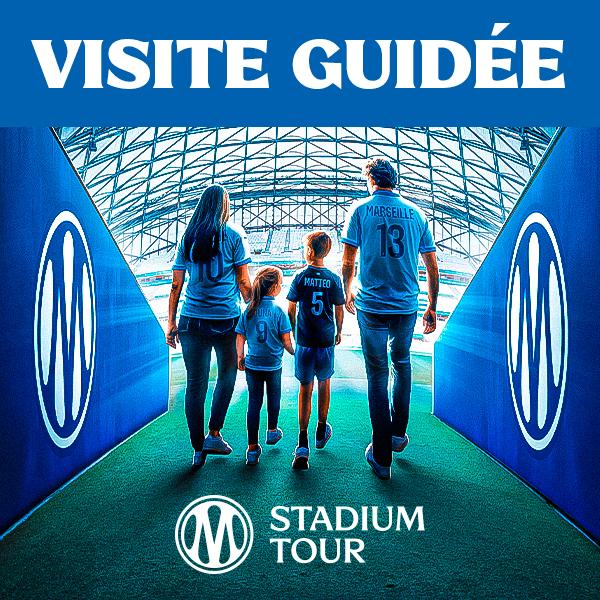 Affiche OM STADIUM TOUR VISITE GUIDEE